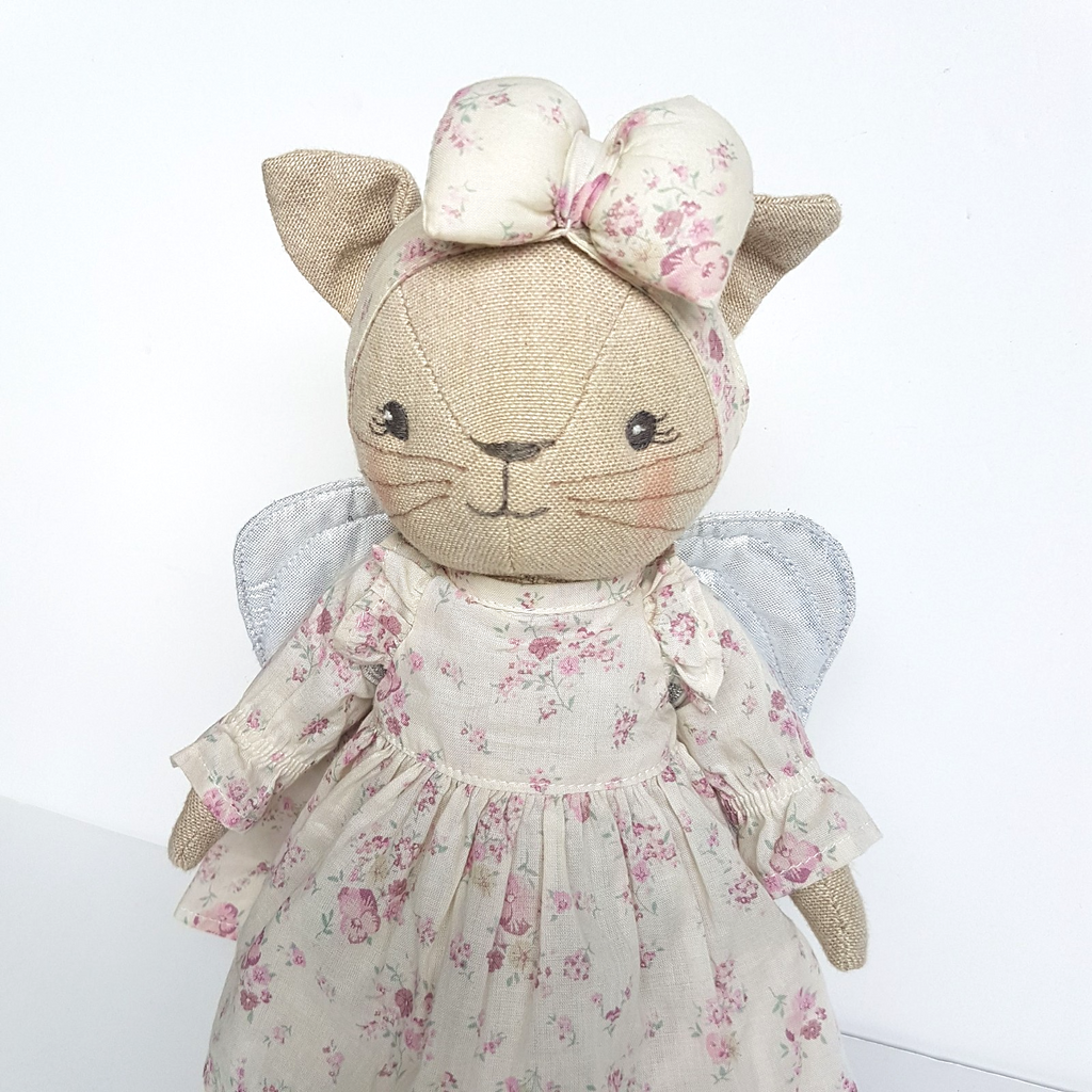 RARE Jaime Kay ELSIE KITTY Plush Limited Edition Soft Toy 30cm Stuffed Animal4