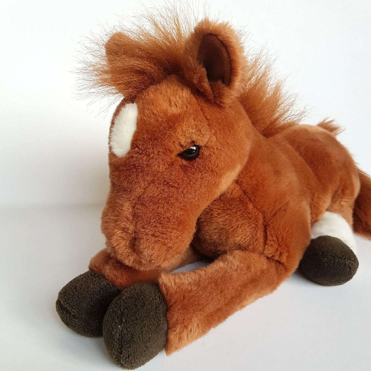 2002 Vintage SADDLE CLUB PRANCER Horse Stuffed Animal Pony Thoroughbred Soft Toy1