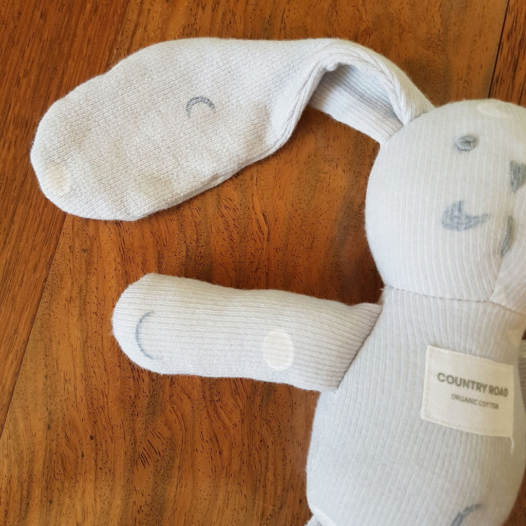 Country Road BUNNY RABBIT Baby Lovey Organic Cotton Comforter Security Soft Toy6