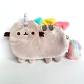 Gund Pusheen PUSHEENICORN COIN PURSE Cat Plush 16cm Soft Toy Stuffed Animal0