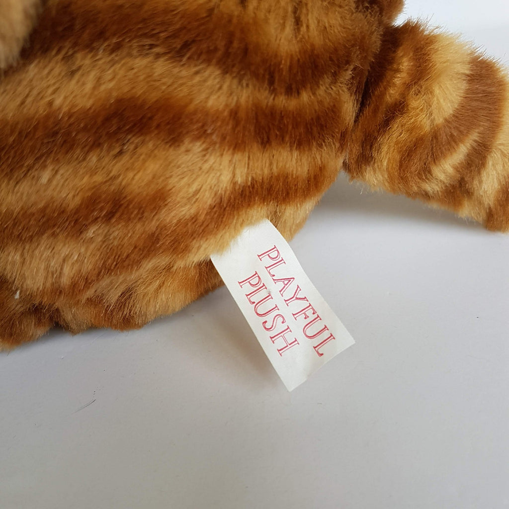 RARE Playful Plush TIGER Wild Cat Soft Toy 28cm Stuffed Animal Zoo Safari Plush8