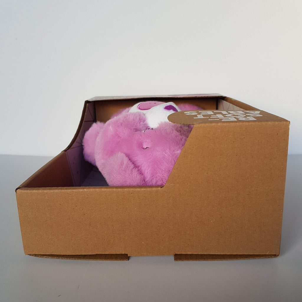 NIB Re Softables TAKE CARE BEAR Heart Star Plush Purple Stuffed Animal Soft Toy8