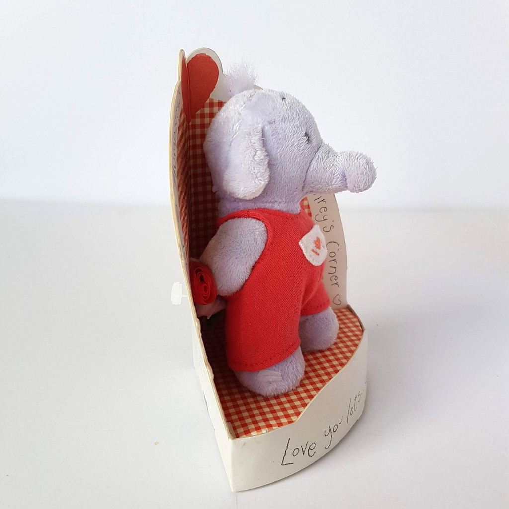Humphrey's Corner BABY JACK Elephant Dungarees I Love You Hearts Plush Soft Toy7