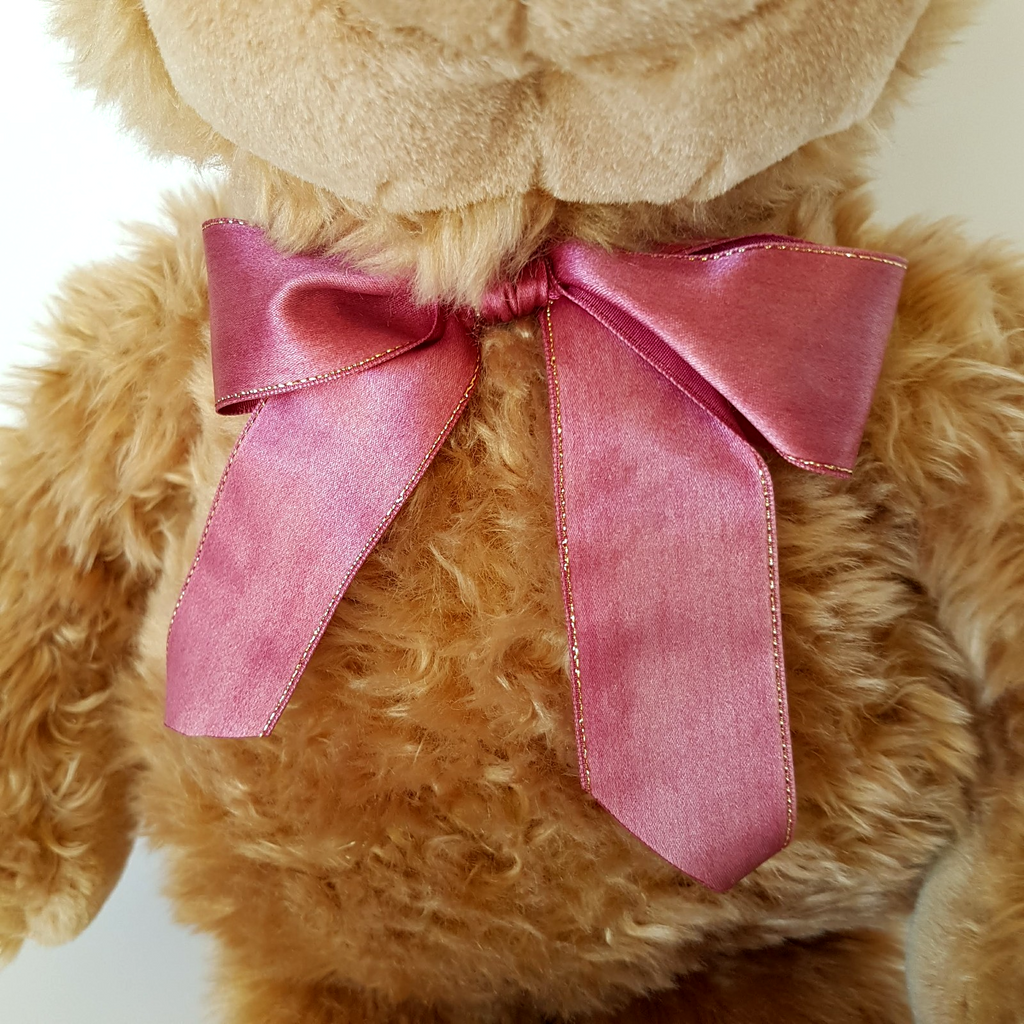 RARE Russ BENTLEY Teddy Bear Plush 55cm Vintage Stuffed Animal Soft Toy Floppy3