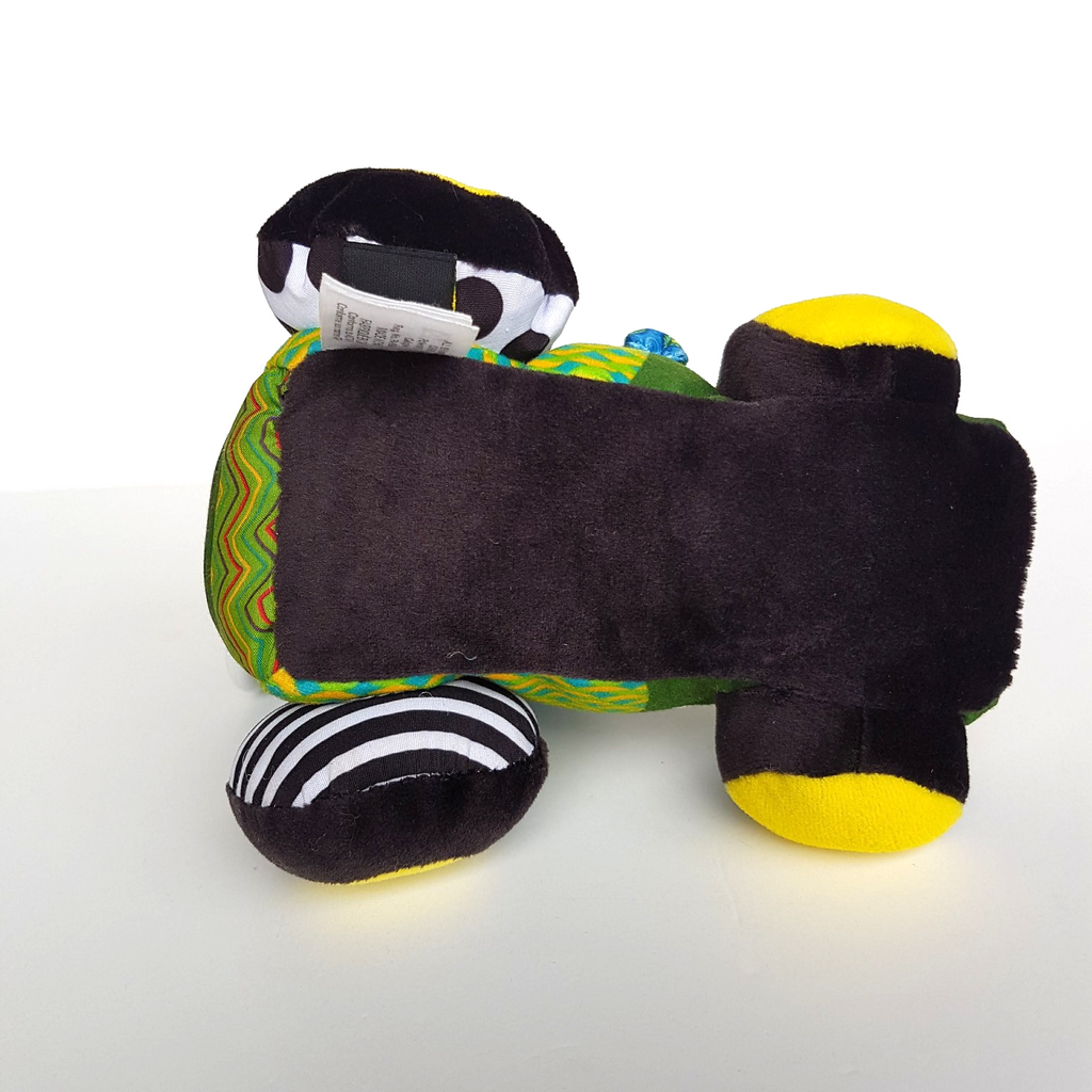 John Deere TOMY LAMAZE TRACTOR Baby Pram Activity 16cm Clip & Go Farm Soft Toy5