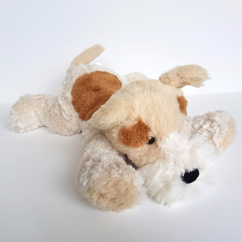 Adairs FLOPPY TERRIER DOG 36cm Stuffed Animal Cuddly Soft Toy Adorable Spotty0