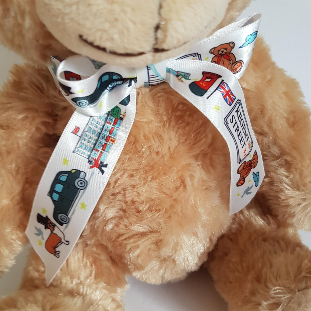 Hamley's Regent Street TEDDY BEAR 2021 Plush 25cm Stuffed Animal Small Soft Toy3