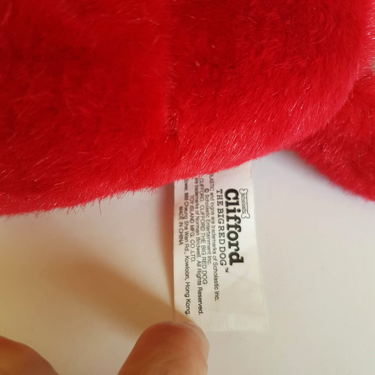 Clifford The Big Red Dog ANIMATED Sound Plush Barks Ears Flap Stuffed Animal Toy3