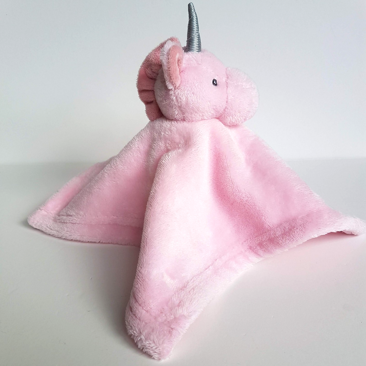Urban Products PINK UNICORN Baby Lovey Comforter Security Blanket Sleep Soft Toy5