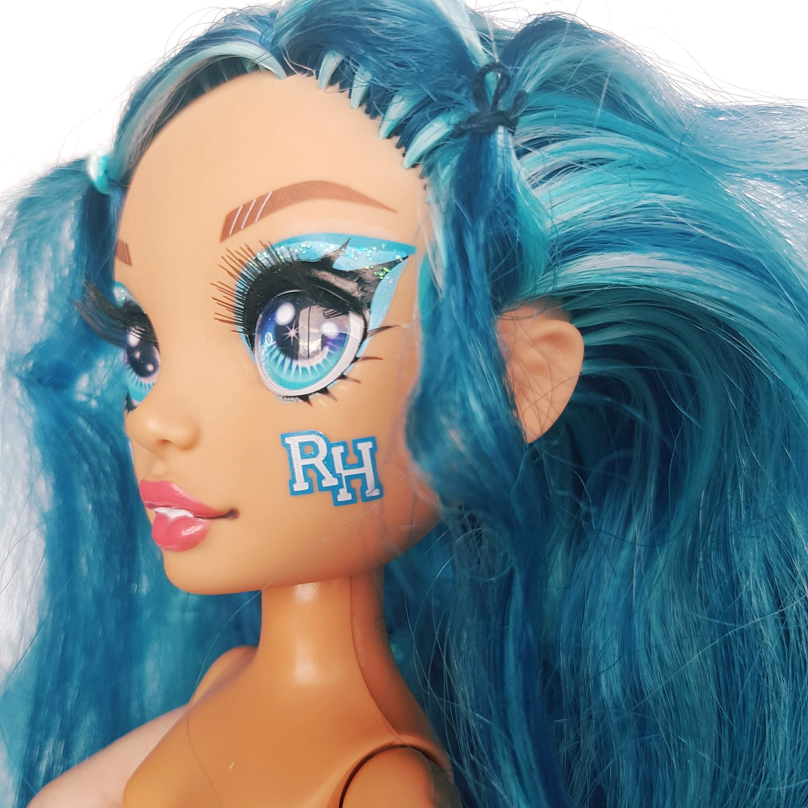 Rainbow High CHEERLEADER SKYLAR Bradshaw Fashion Doll Blue Cheer Blue Doll Toy13