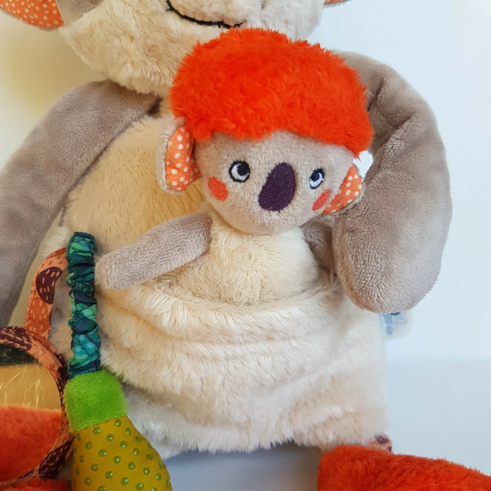 Moulin Roty KOALA & JOEY Plush 35cm Baby Activity Toy Stuffed Animal Soft Toy4