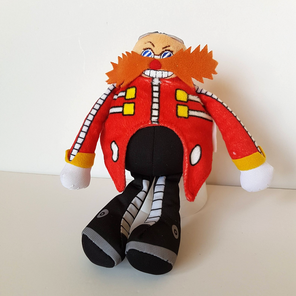 Sonic The Hedgehog DR EGGMAN 20cm Soft Toy Plush Figure Villain Gaming Toys1