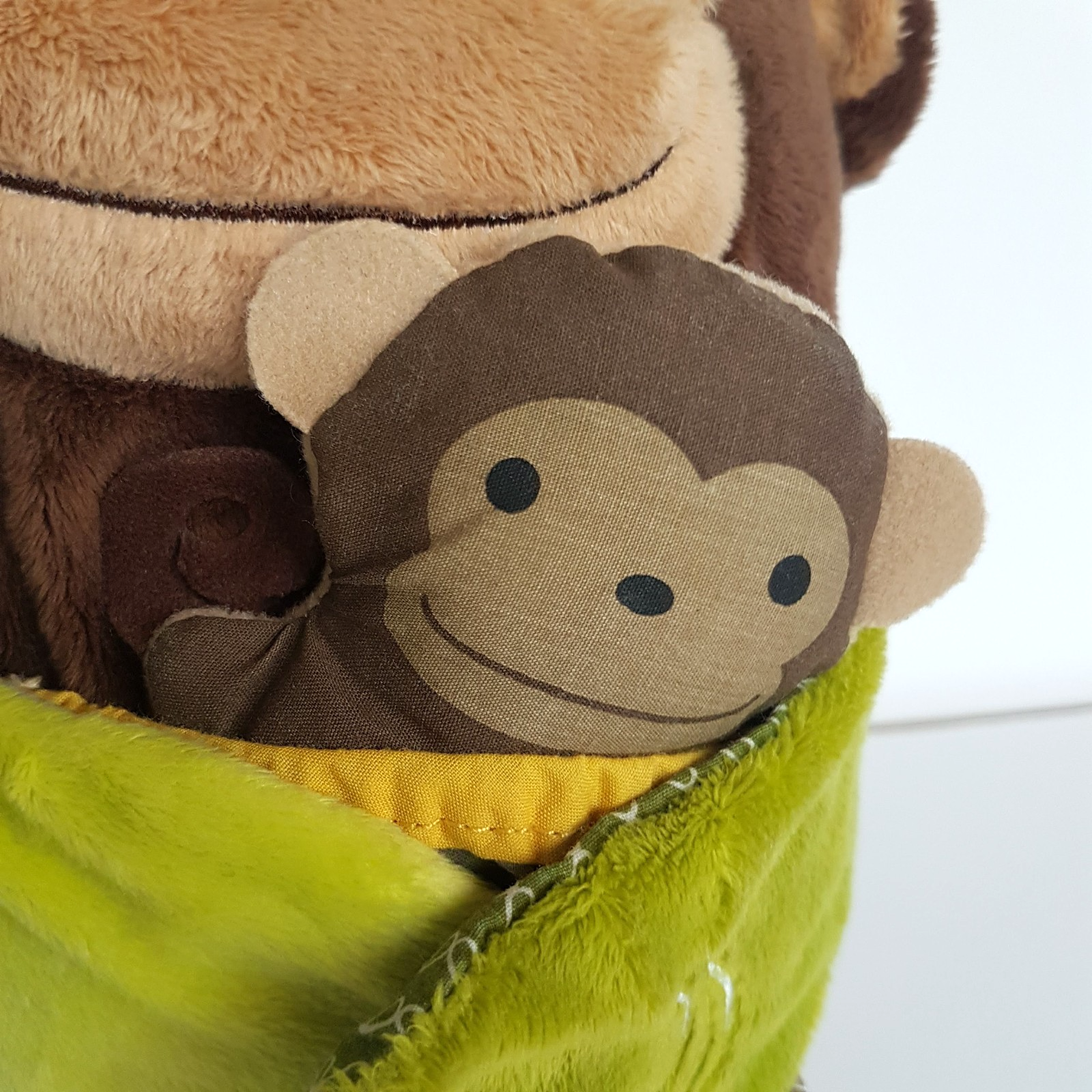 Skip Hop MONKEY & BABY Baby Activity Toy Rattle Soft Toy Crinkle Mirror Soft Toy6
