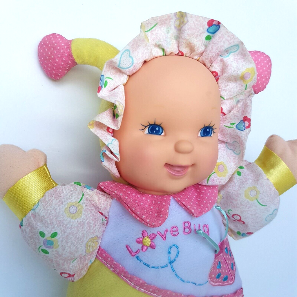 Goldberger LOVE BUG Doll 11” Pastel Baby Vinyl Face Cuddle Lovey Sleep Kids Toy4