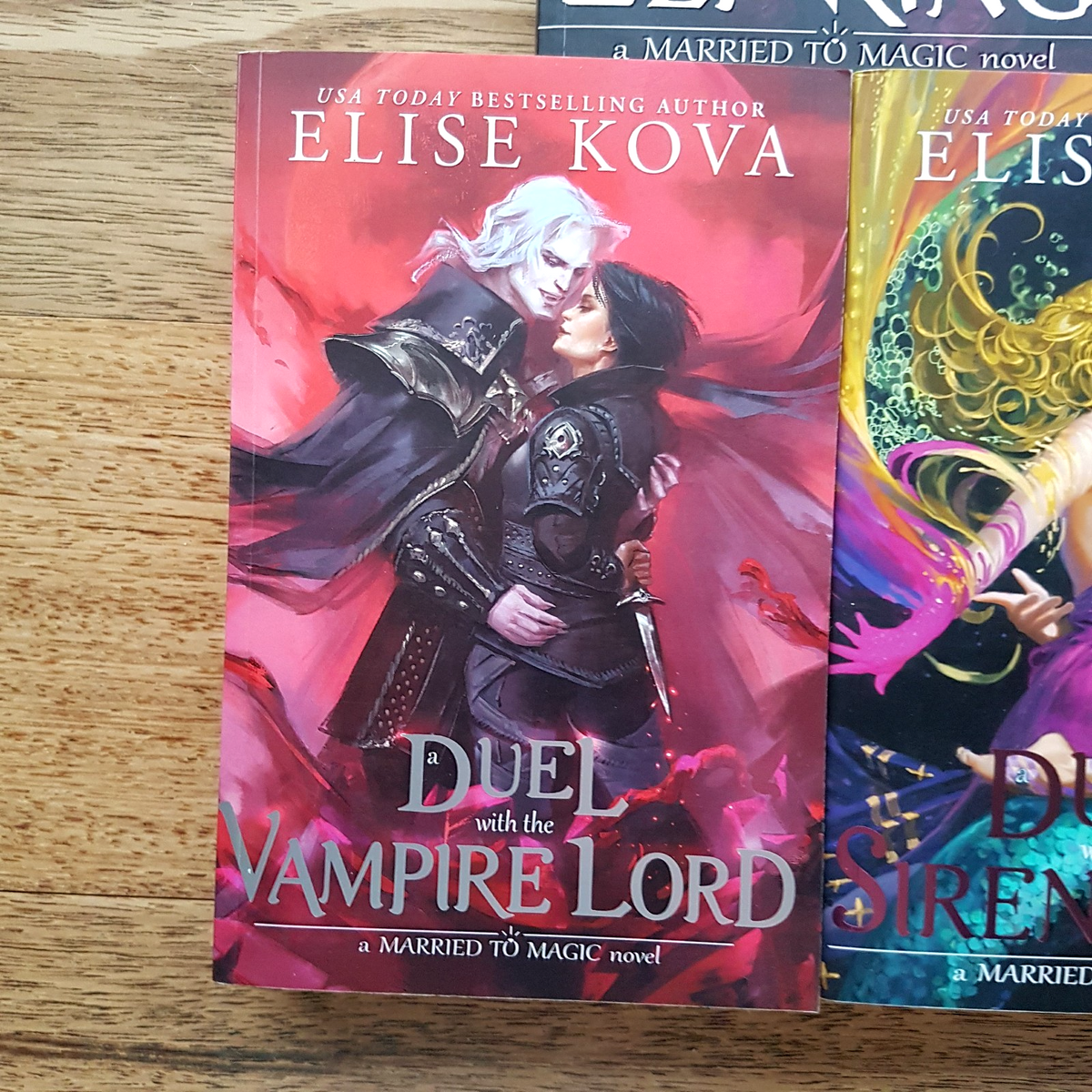 Elise Kova MARRIED TO MAGIC Books Complete 1 2 3 4 5 Fantasy Romance PB Like New3