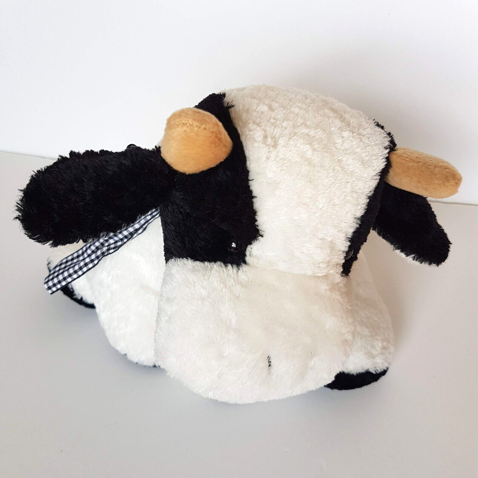 David Jones FLOPPY COW Plush Black White Stuffed Animal Farm Cuddly Soft Toy3