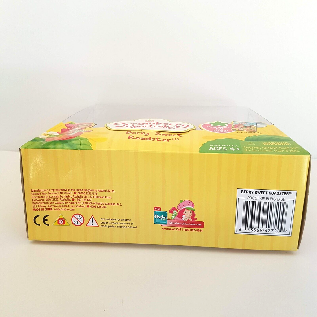 RARE NEVER OPENED 2009 Strawberry Shortcake BERRY SWEET ROADSTER Car Playset11