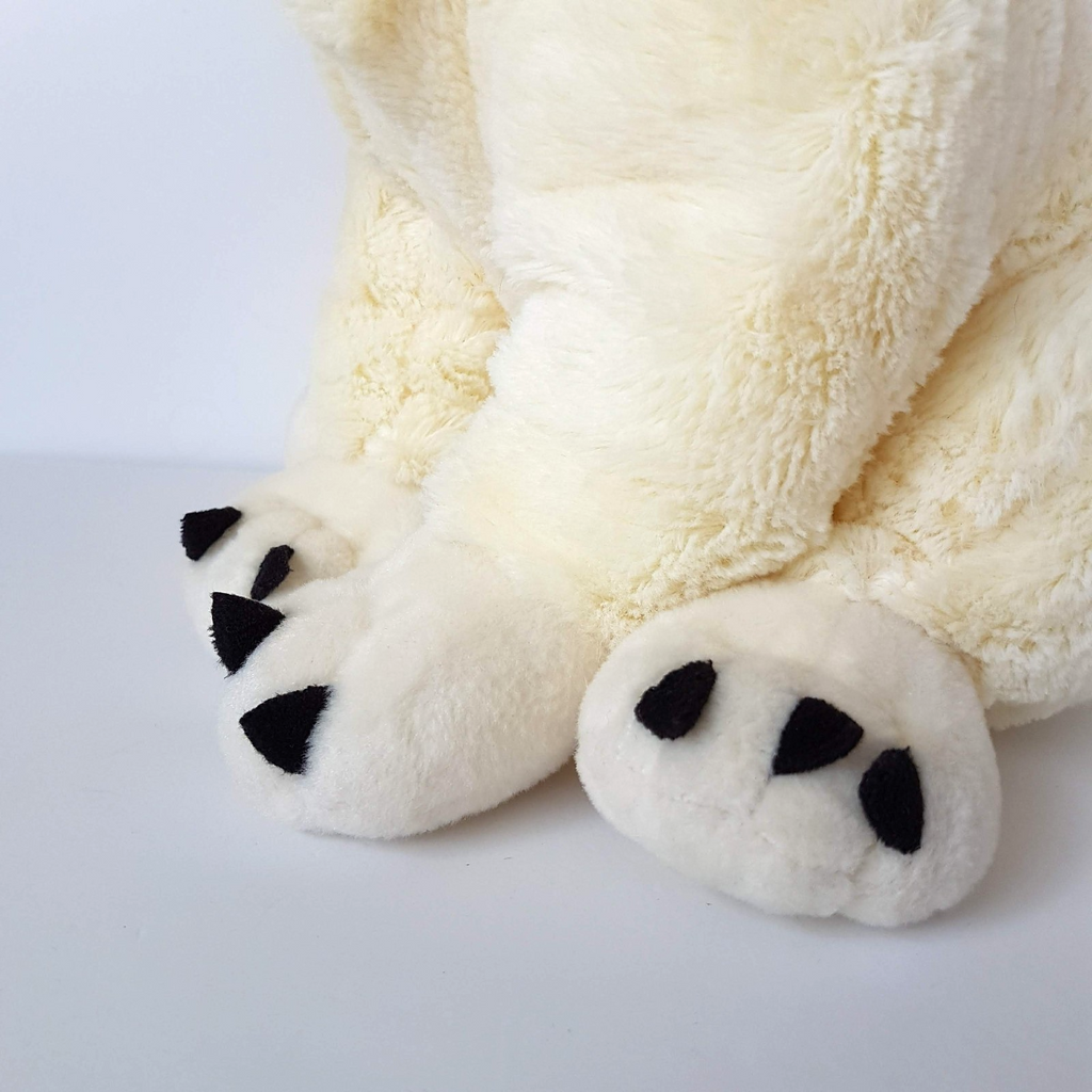 Sea World POLAR BEAR 30cm Plush Stuffed Animal Wild Soft Toy Snow Animals Cute6