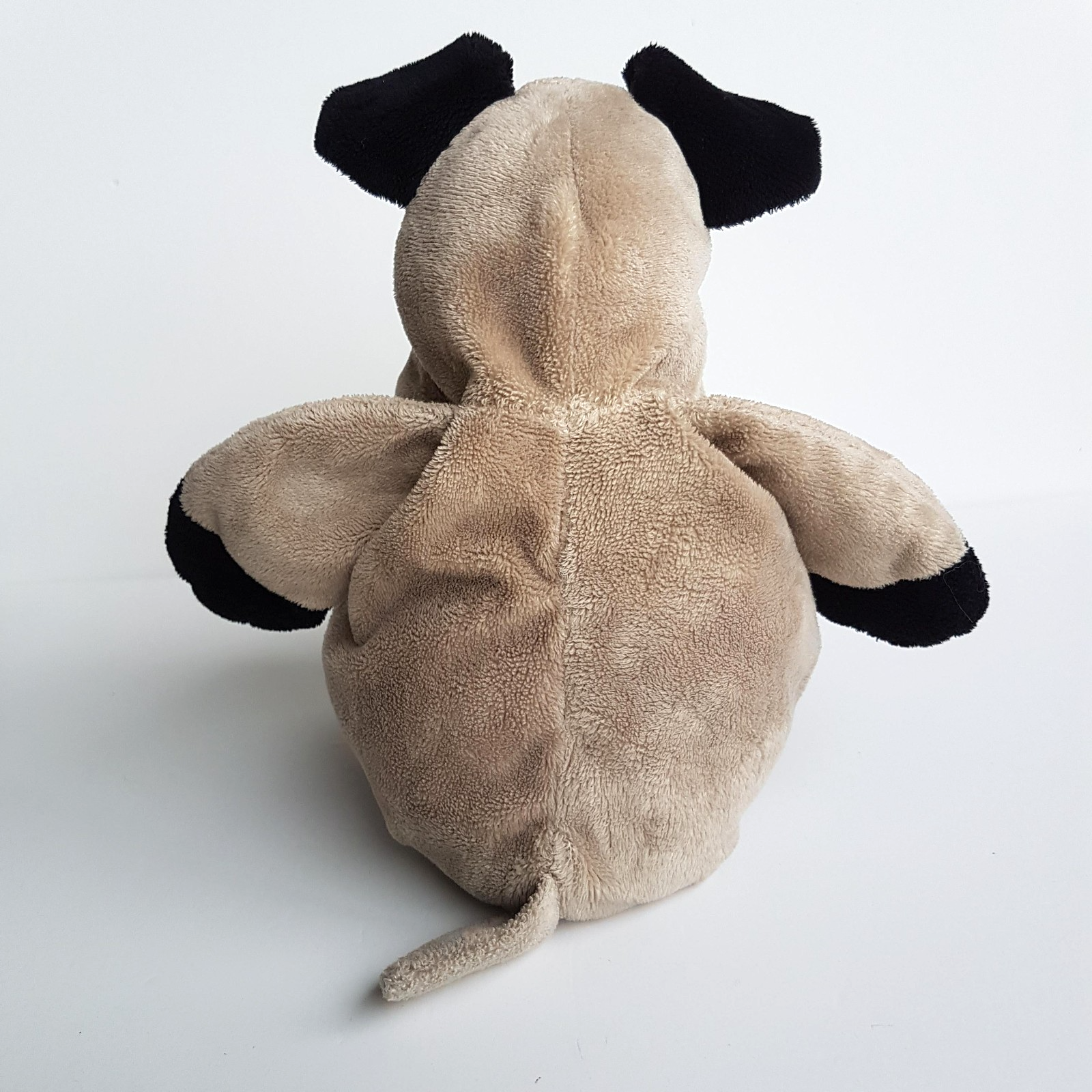 Cute FLOPPY BLACK GREY DOG Plush Soft Toy 35cm Cuddly Stuffed Animal Beanbag Toy6