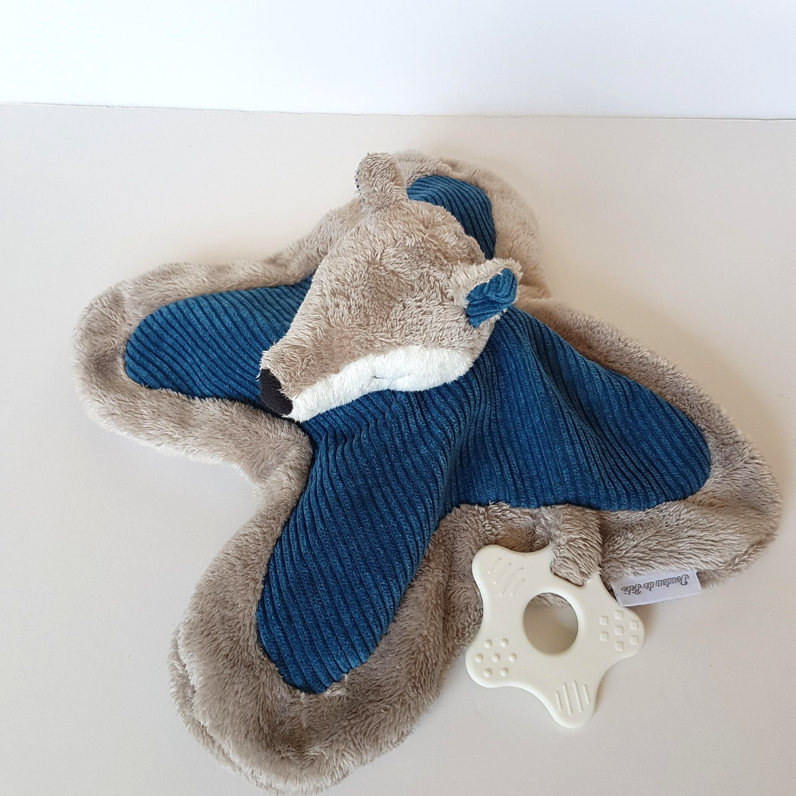 Doudou de Bebe DEER Baby Lovey Plush Comforter Security Blanket Soft Toy Animal1