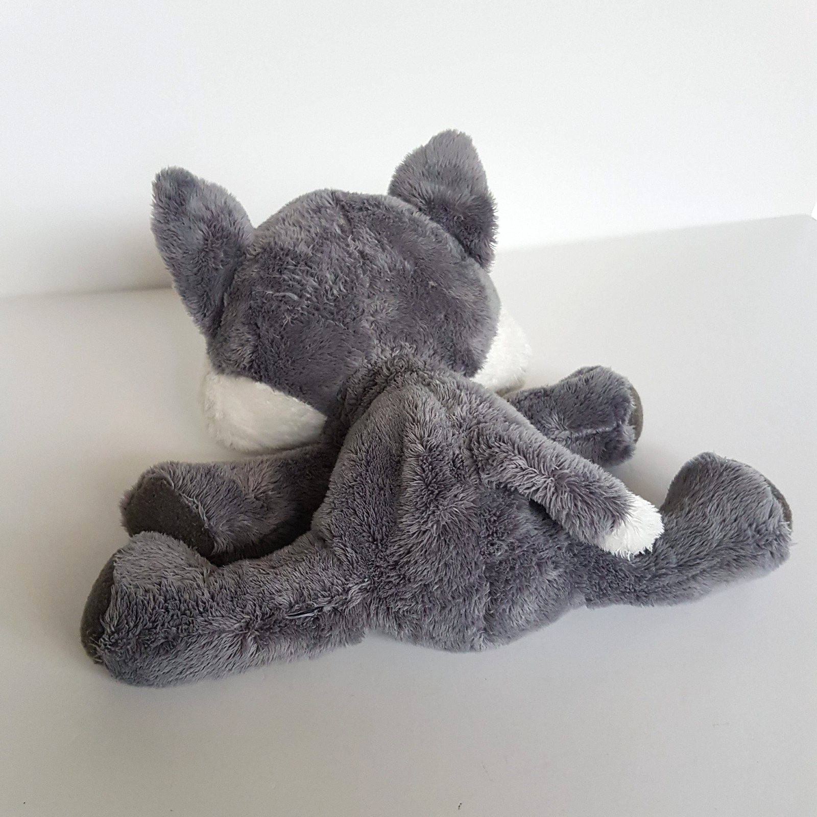 RUSS Lil Peepers GREY CAT KITTEN Plush Stuffed Animal Soft Toy Blue Eyes Pet Toy5
