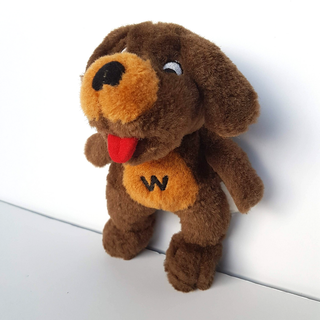1999 Wiggles WAGS THE DOG Plush 17cm Vintage BeanBag Stuffed Animal Soft Toy3