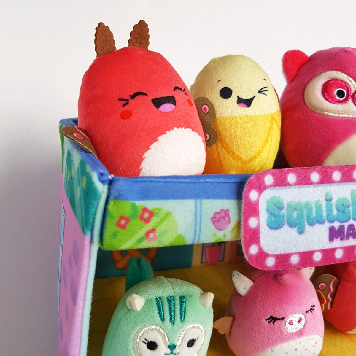 Squishmallows SQUISHVILLE McDonalds Happy Meal + MALL Stuffed Animal Soft Toy1