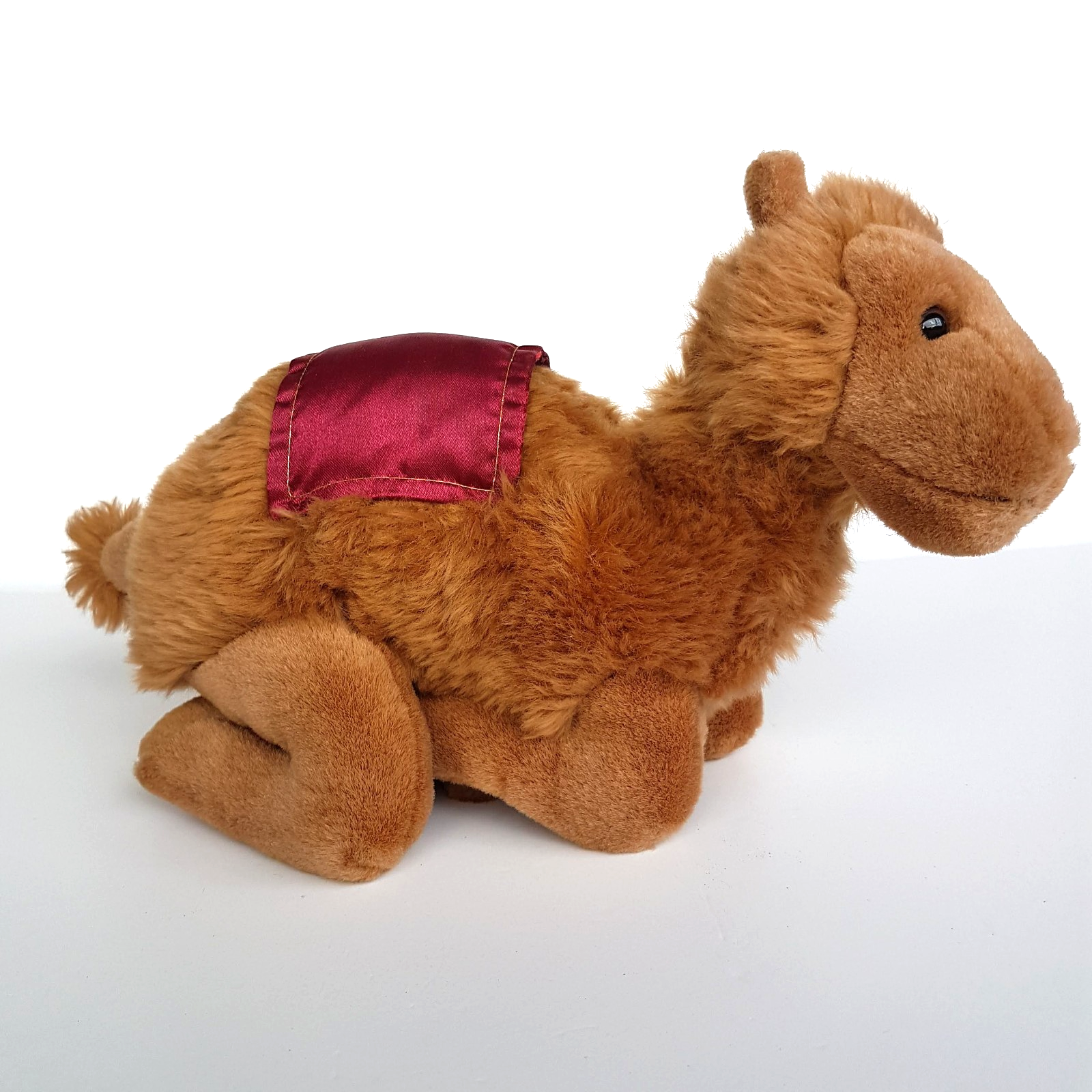 Russ RODNEY CAMEL Chocolate Brown Plush Soft Toy 28cm long Desert Stuffed Animal1