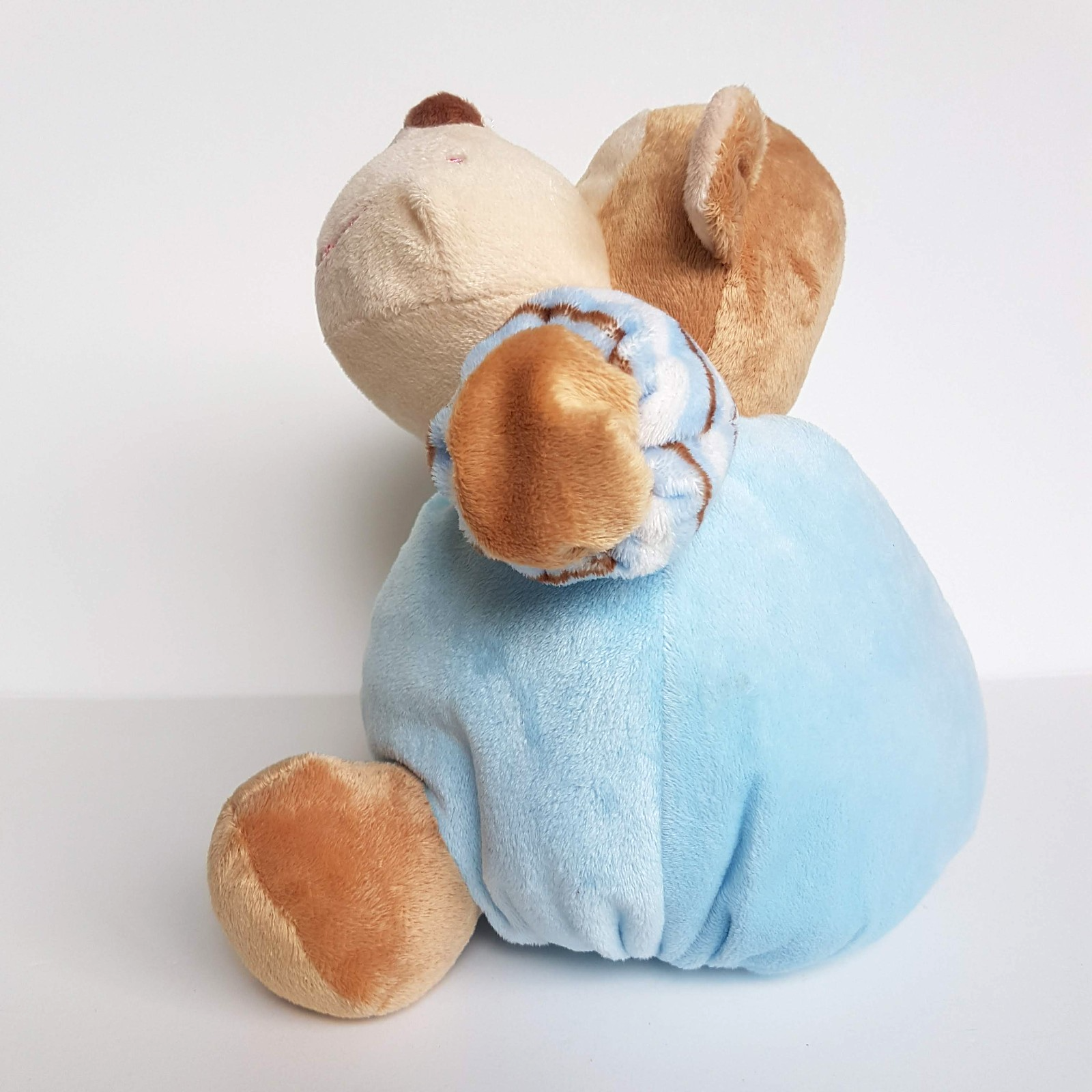 Tommee Tippee BANANA BLUE MONKEY Stuffed Animal 23cm Plush Soft Toy Baby Rattle6