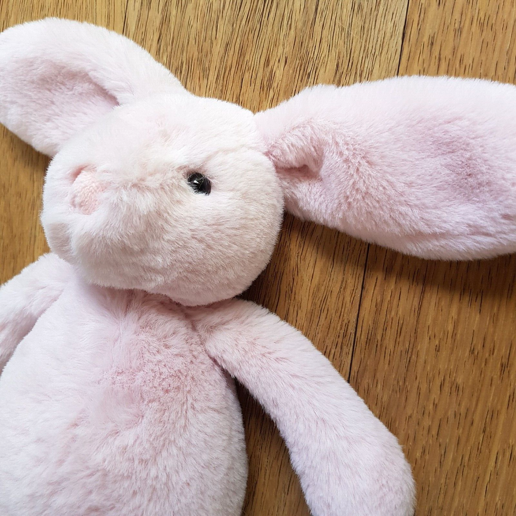Jiggle & Giggle BABY BUNNY LOVEY Pink 26cm Rabbit Plush Soft Toy Animal Comfort4