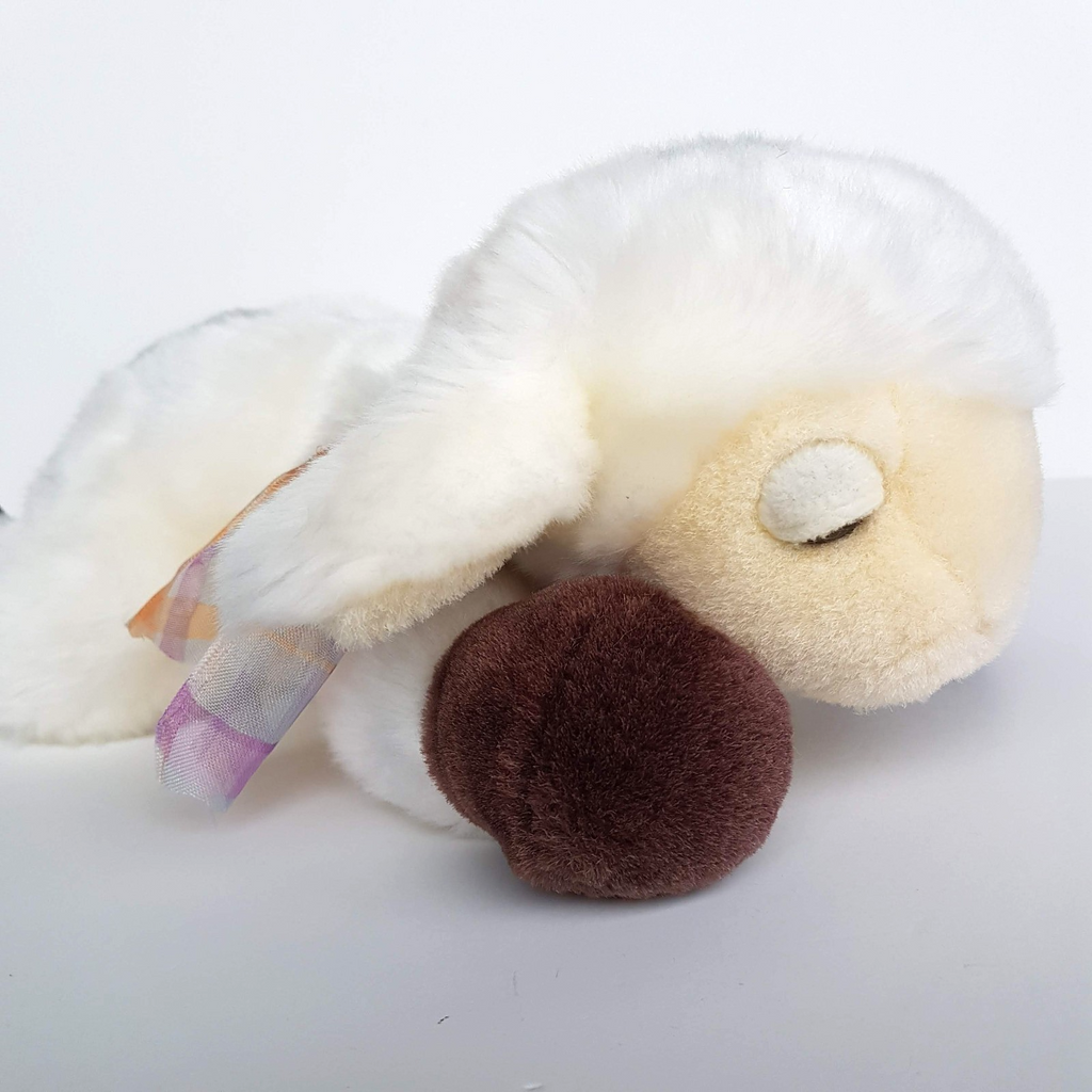 Adorable FLOPPY LAMB SLEEPY SHEEP Plush 30cm Stuffed Animal Laying Soft Toy Cute6
