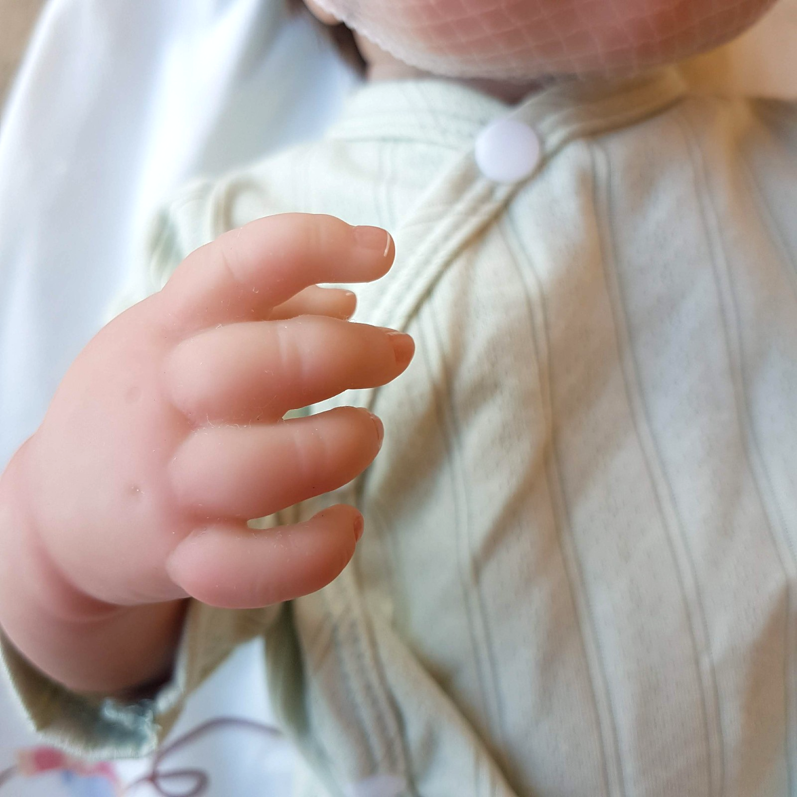 Doll Reborn LIFELIKE BOY BABY Root Hair Realistic 46cm 1kg Weighted Articulated6