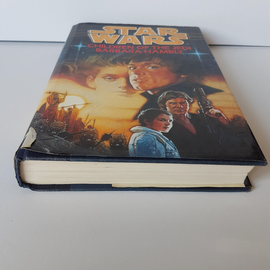 STAR WARS Book Children of the Jedi Hardcover 1995 1st Edition Vintage Sci Fi9