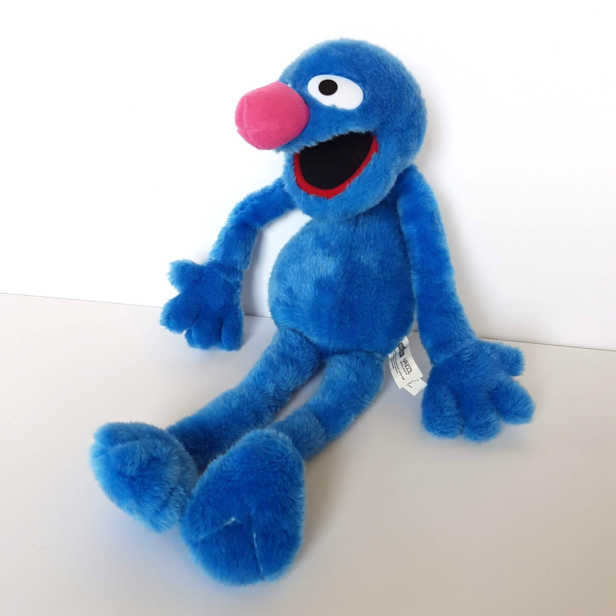 Muppet Sesame Street GROVER Plush Nanco 51cm Tall Stuffed Animal 2003 Soft Toy0