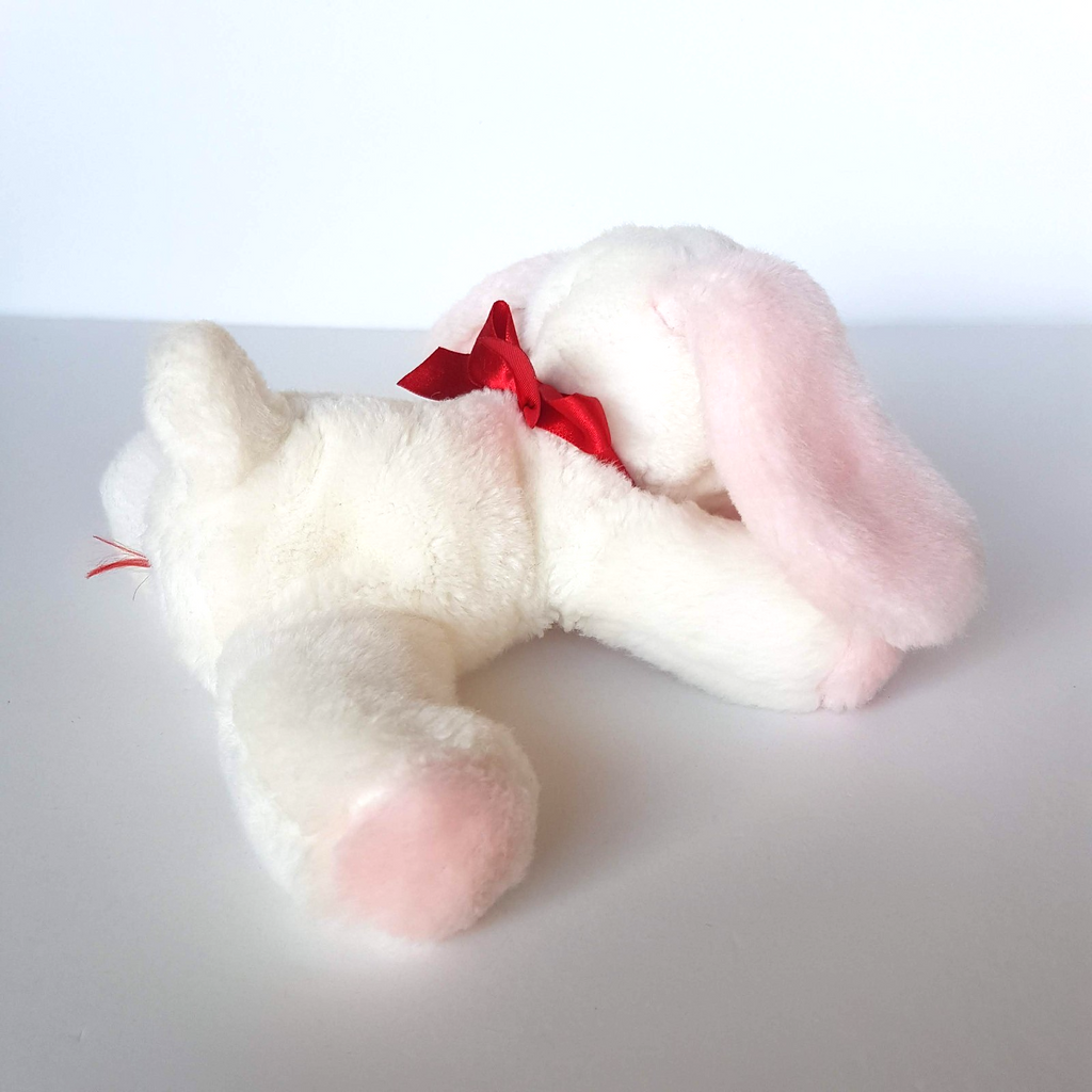 Floppy WHITE RED HEART DOG Plush 14cm Soft Toy Stuffed Animal LOVE TOY Heart7