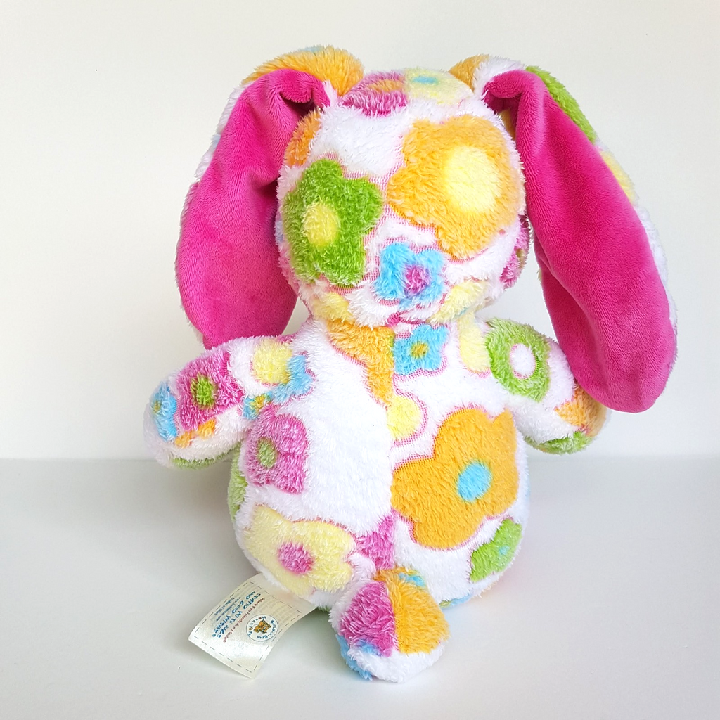 Build A Bear WHITE FLOWER RABBIT Plush BAB Plush Soft Toy 40cm Stuffed Animal8