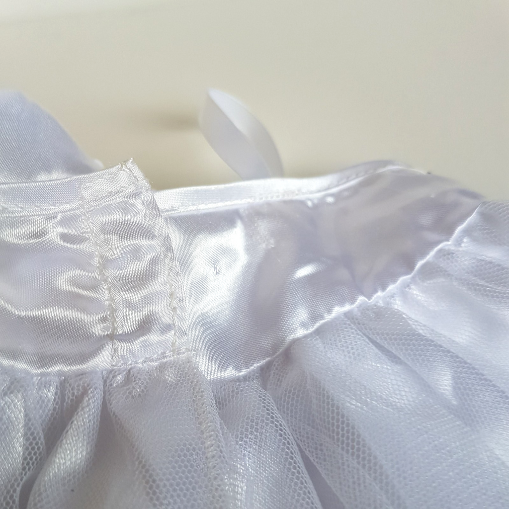 Build A Bear SEQUIN DRESS White Outfit Clothes Teddy Bear BAB Pretty Dress Toy6