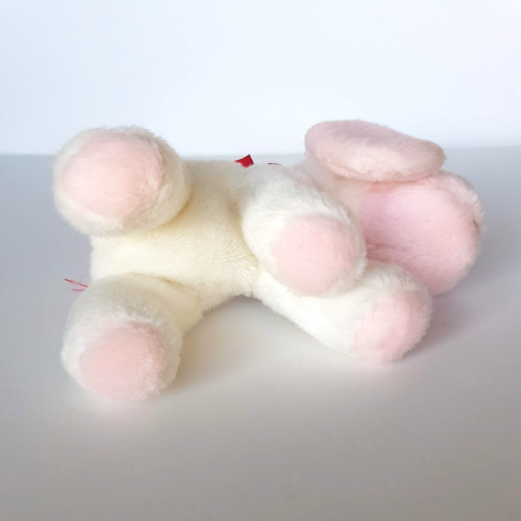 Floppy WHITE RED HEART DOG Plush 14cm Soft Toy Stuffed Animal LOVE TOY Heart8