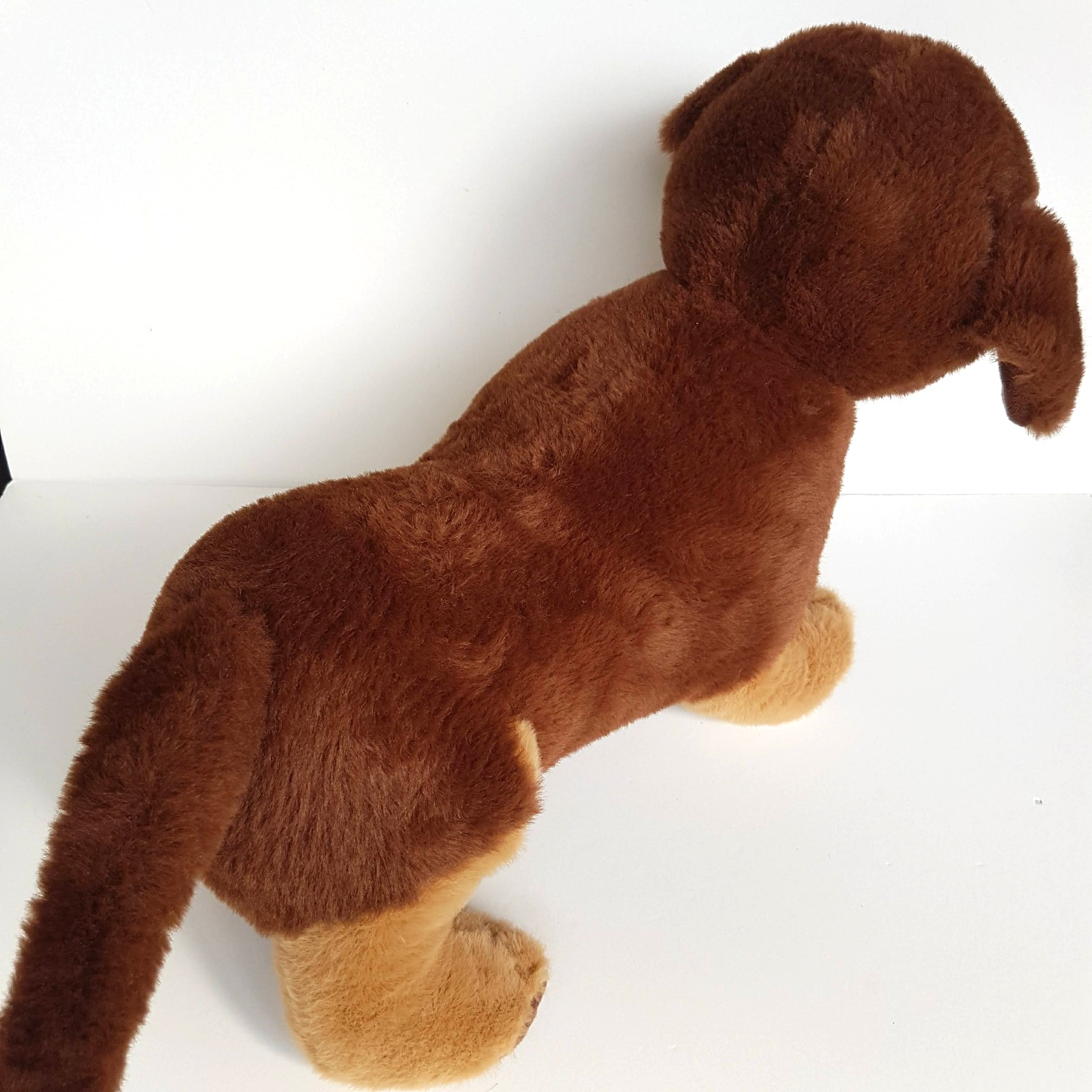 DACHSUND SAUSAGE DOG Plush 41cm Soft Toy Stuffed Animal Pet Cuddly Brown Puppy10