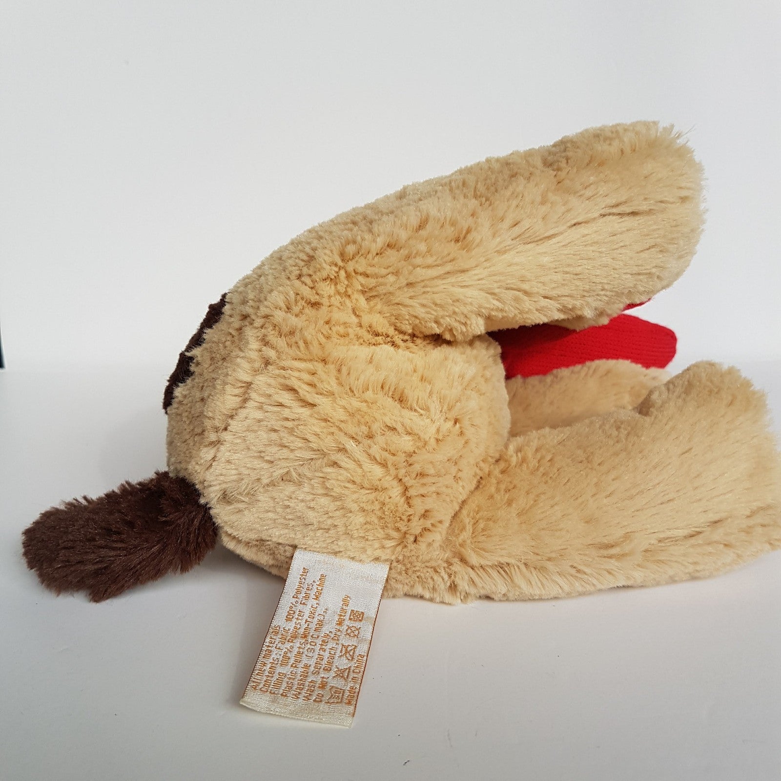 Minkplush MEMPHIS DOG Plush Puppy Stuffed Animal Soft Toy Red Scarf Cuddly Cute5