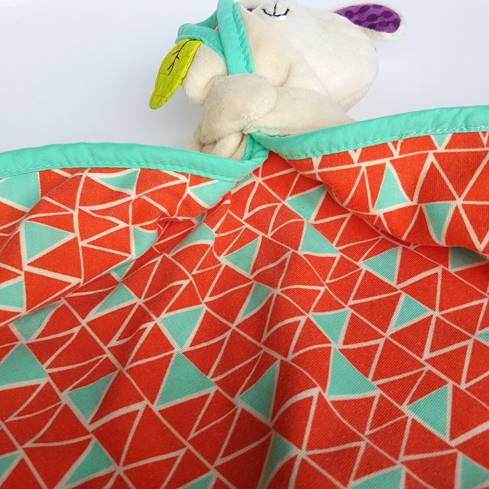 B Baby BUNNY RABBIT Lovey Security Blanket Plush Comforter Soft Toy Animal7
