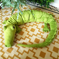 Ikea LARGE CROCODILE 167cm long Alligator Plush Green Soft Toy Stuffed Animal0