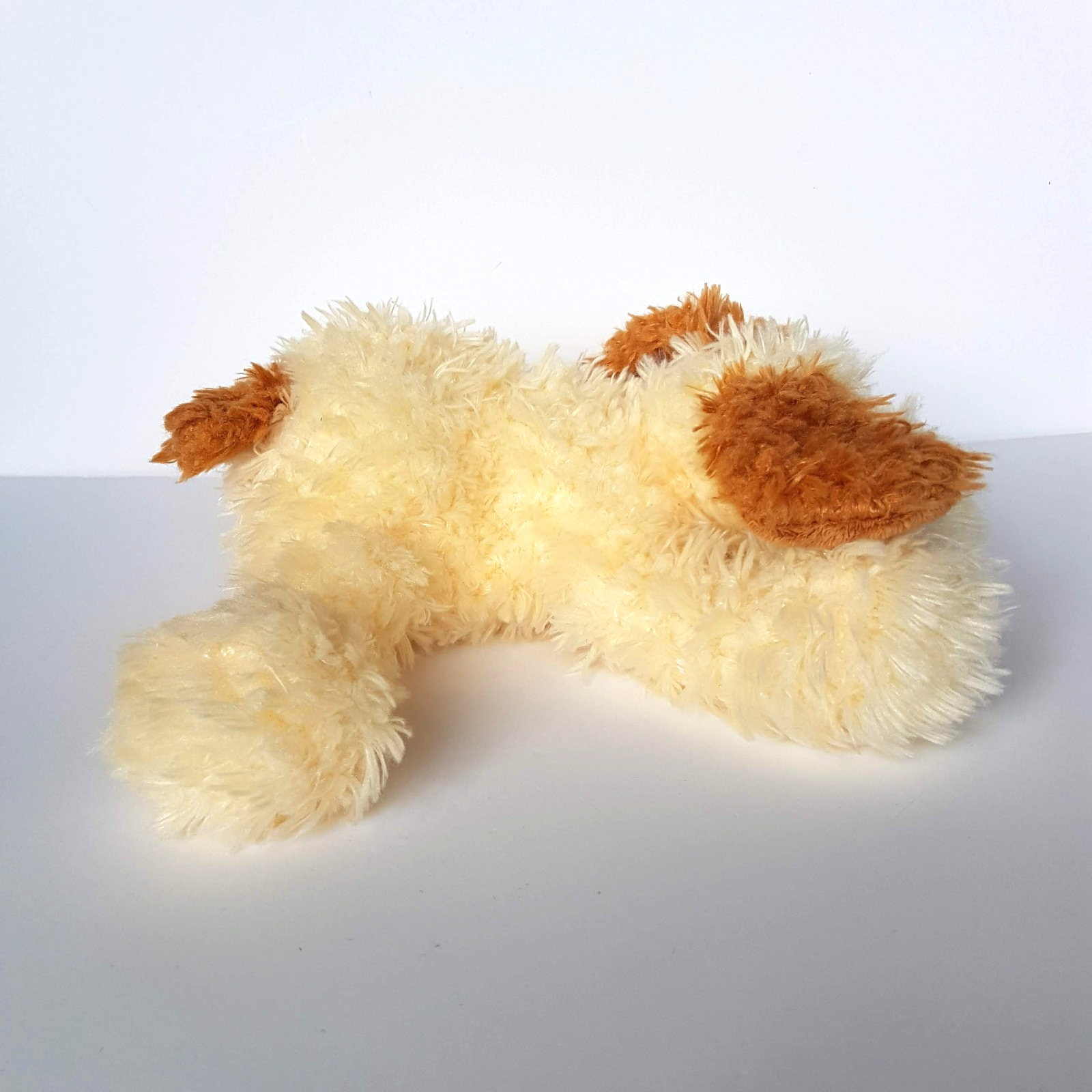 Floppy CREAM CARAMEL DOG Plush Hug Fun Puppy Stuffed Animal Soft Toy Cuddly8