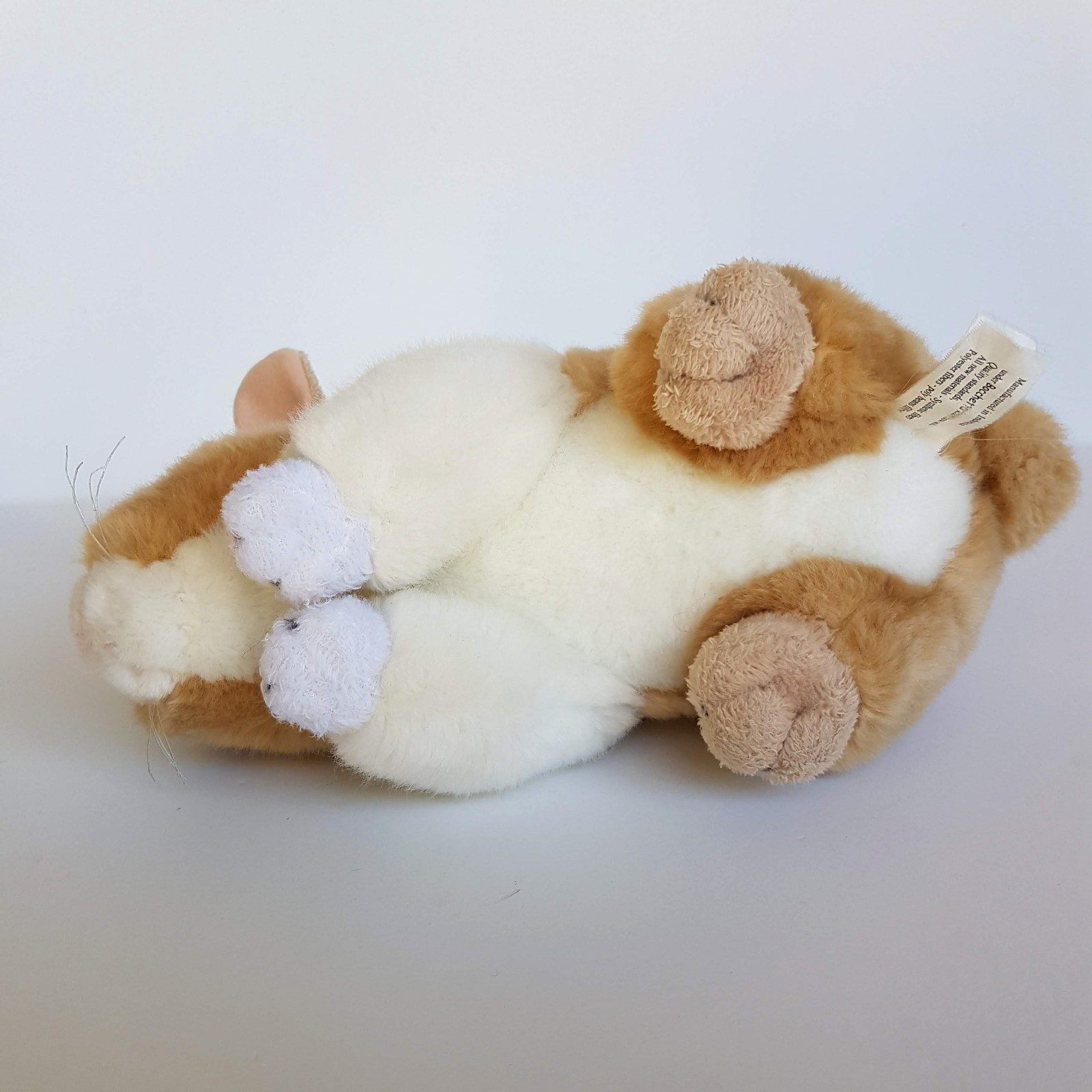 Bocchetta BUNNY RABBIT Plush Brown White Soft Toy Stuffed Animal 26cm Small Toy6