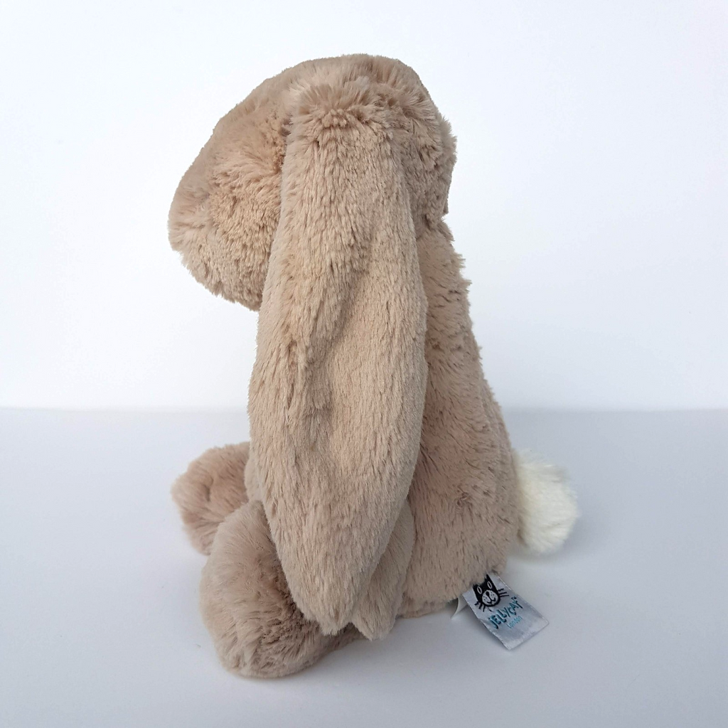 Jellycat BEIGE BASHFUL BUNNY Medium 12" Rabbit Plush Stuffed Animal Soft Toy4