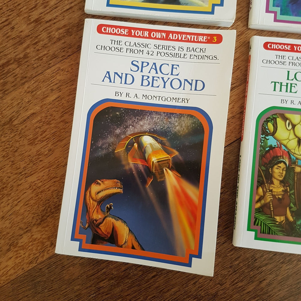 Choose Your Own Adventure BOOK BUNDLE Lot Kids Adventure Books Multiple Endings3