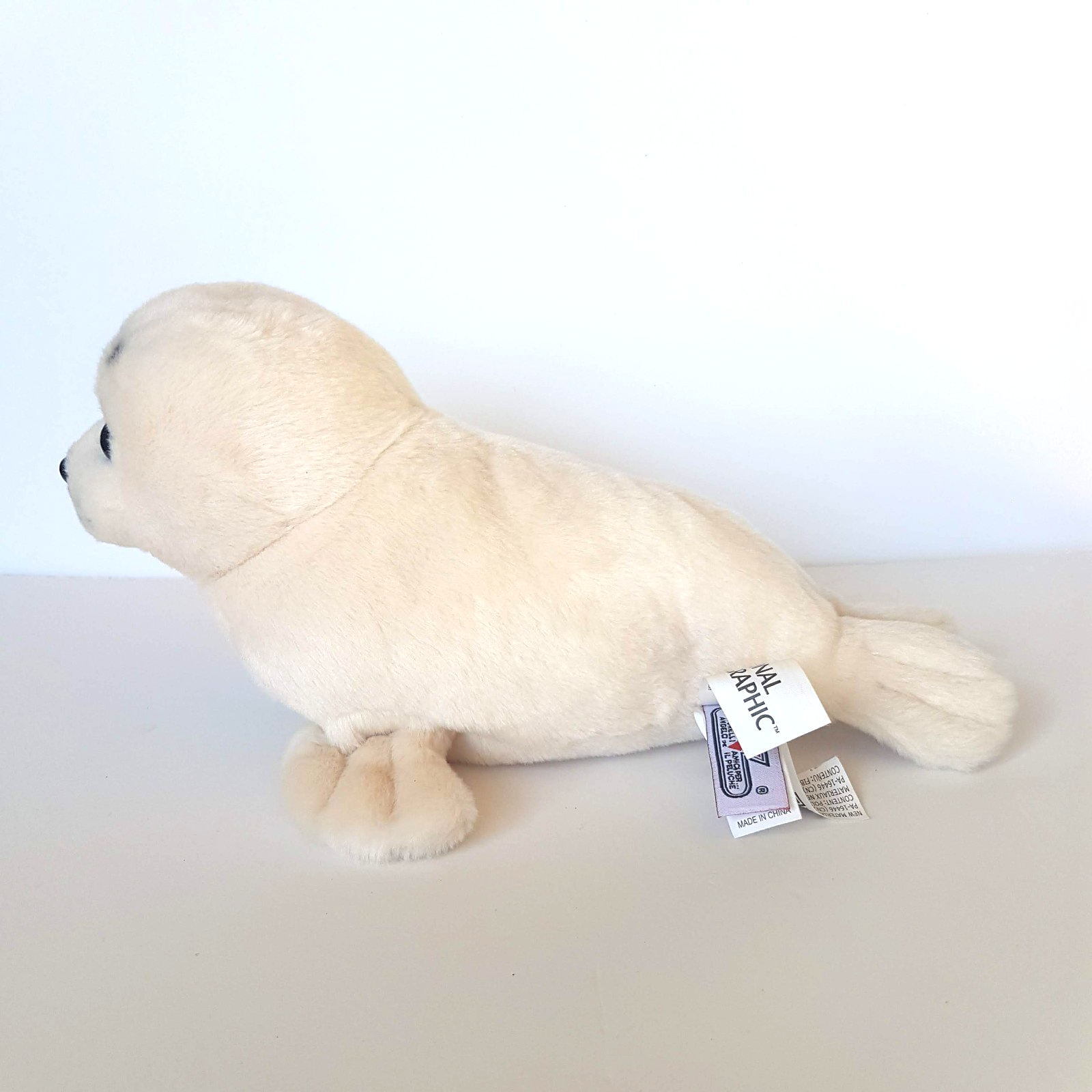 National Geographic LELLY VENTURELLI HARP SEAL Plush Soft Toy Stuffed Animal3
