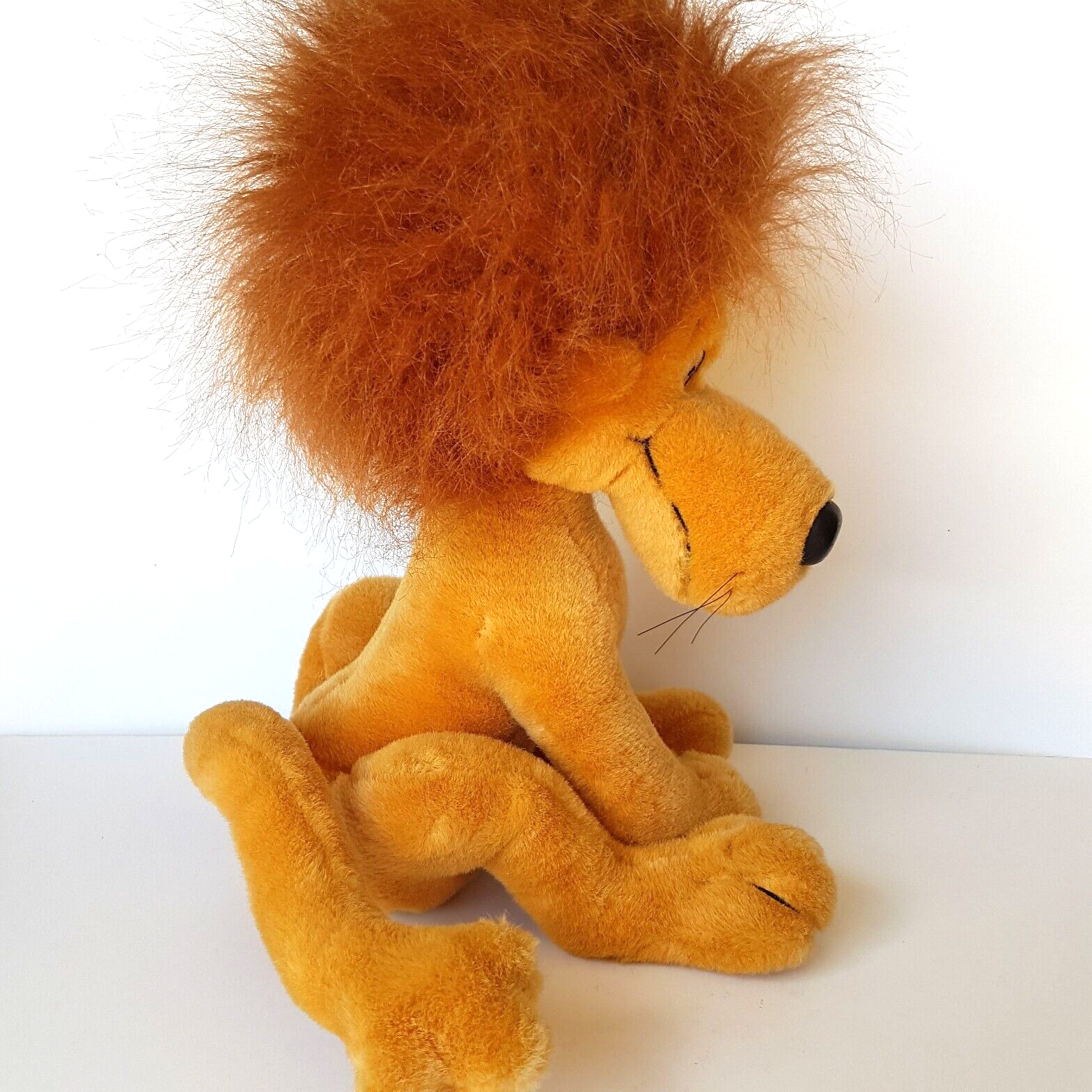 RARE Disney LEON LION George of Jungle 35cm Plush Cat Soft Toy Stuffed Animal7