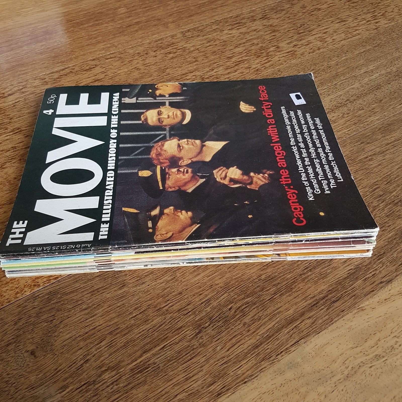 THE MOVIE Cinema Magazine Lot Vintage 70s 80s Hollywood Stars History of Film TV16