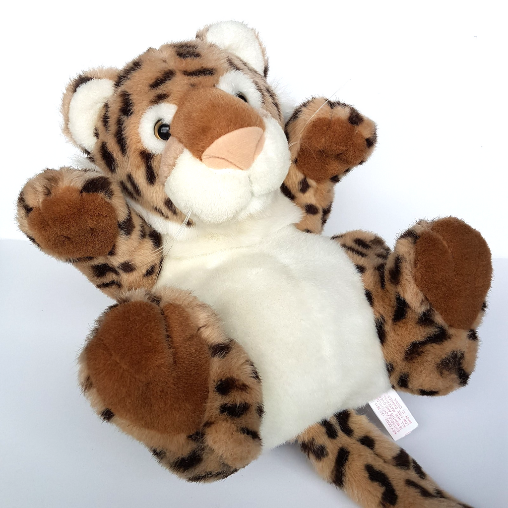 RARE Playful Plush CHEETAH CUB Wild Cat Soft Toy Stuffed Animal Leopard Jaguar0